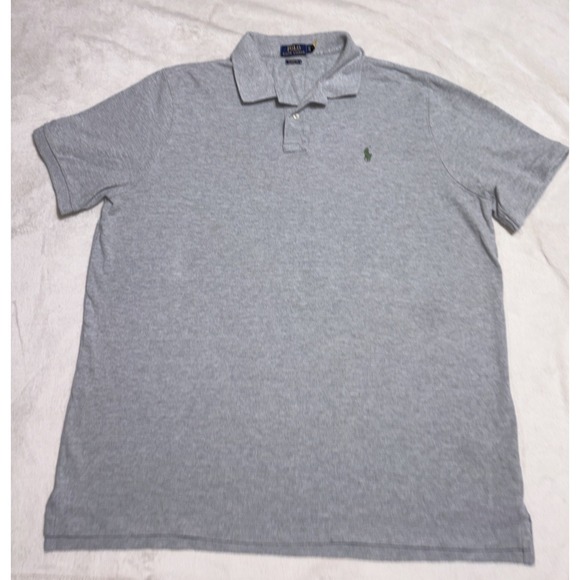 Polo Ralph Lauren Other - Polo Ralph Lauren Shirt Men's Size XL Gray Short Sleeve Pony Logo